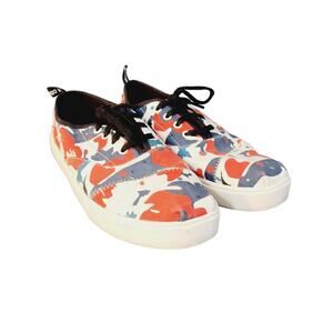 Camo Red, White, and Blue Tom's Cordones Men's Lifestyle Men's 9.5